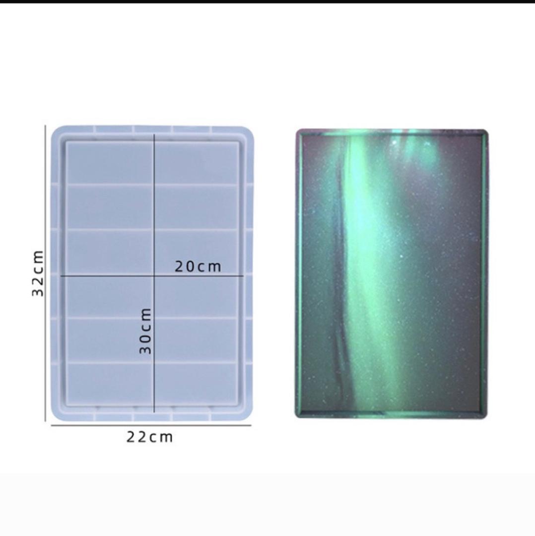 Rectangle Tray Silicone Mold g01