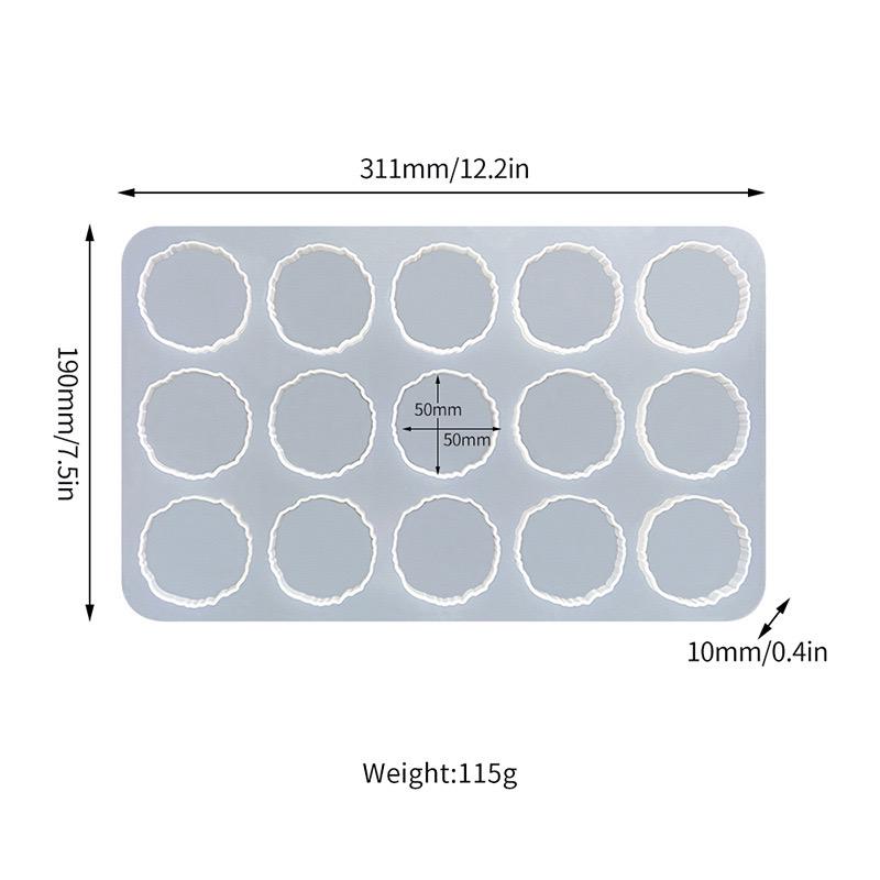 15in1 Irregular Keychain/ Pop socket Silicone Mod d09