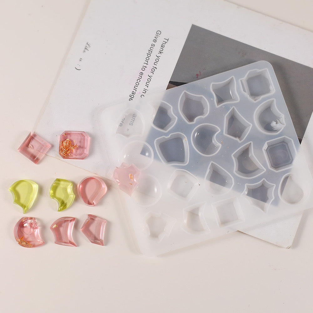 Pendant Necklace Jewelry  Silicone Mold c02