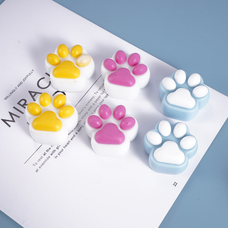 Paw Keychain Silicone Mold e07