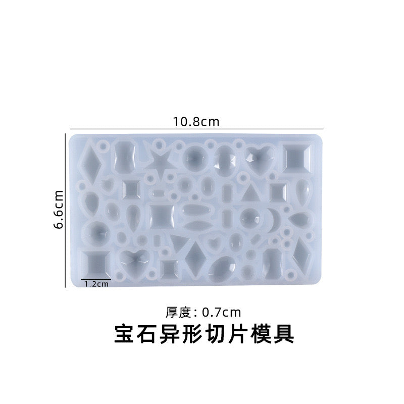 Pendant Earring Jewelry Silicone Mold c03