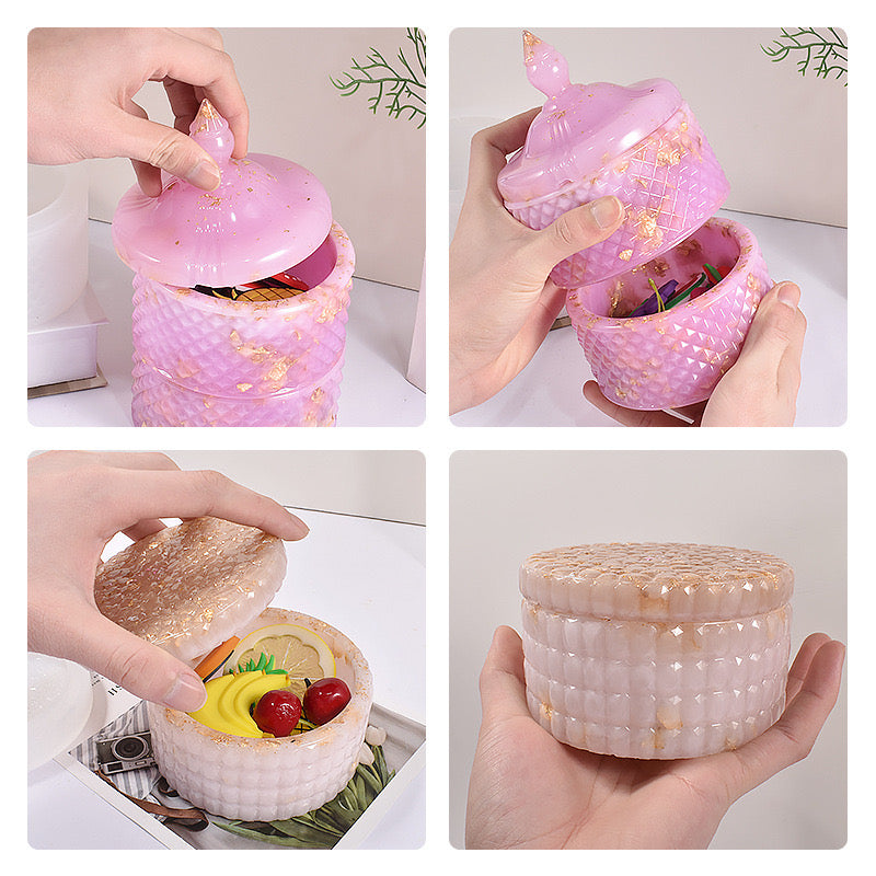 Jar Storage Silicone Mold f04