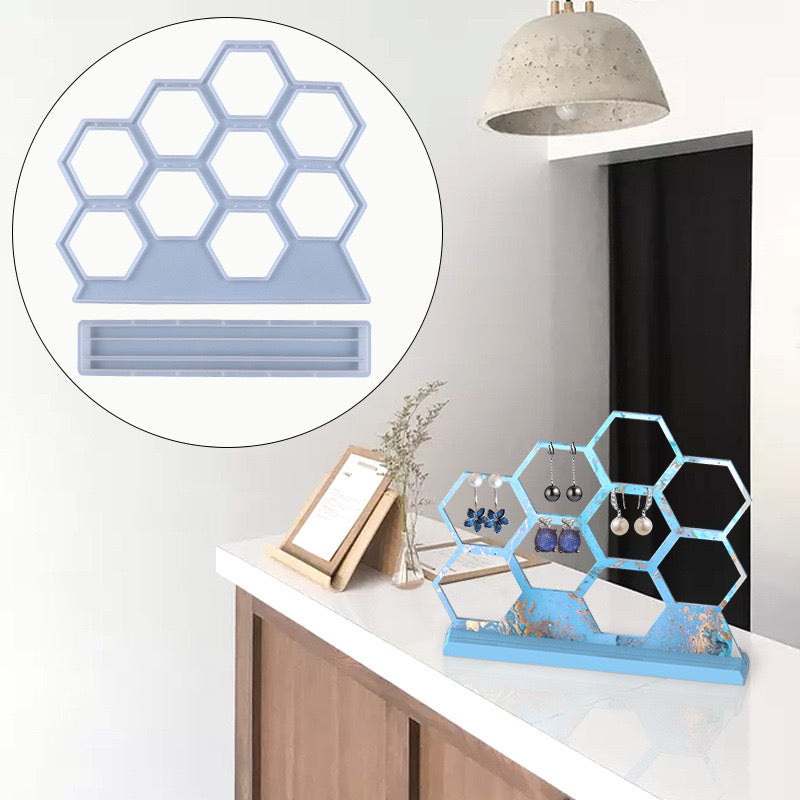 Earring Stand Silicone Mold c02