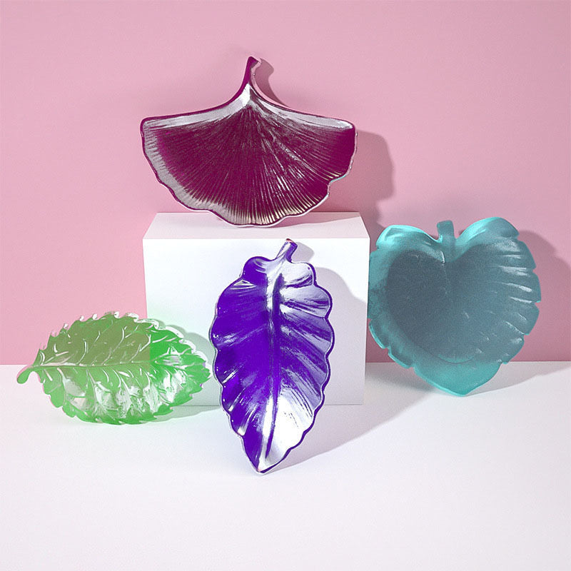 Leaf Trinket Tray Silicone Mold g07