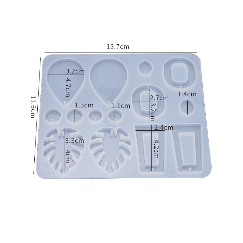Earring Silicone Moldc03