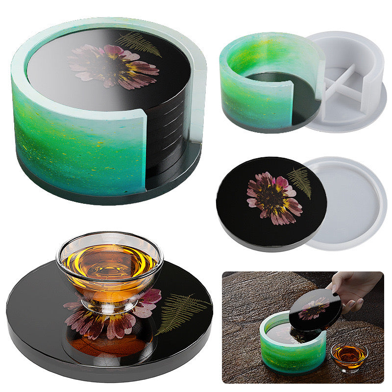 Coaster Silicone Mold b012