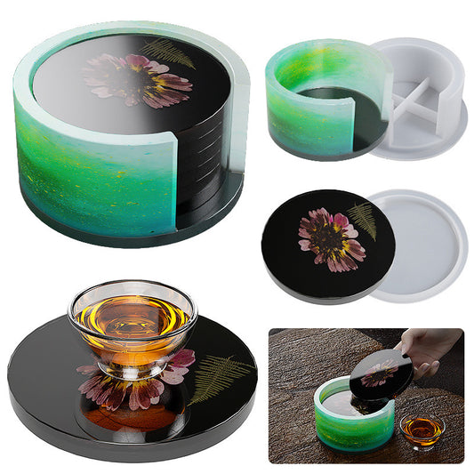 Coaster Silicone Mold b012