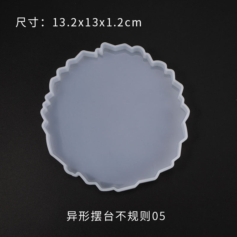 Irregular Coaster Silicone Mold c013
