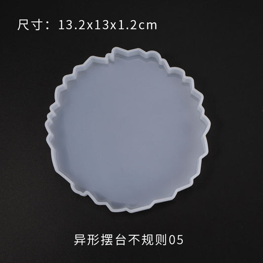 Irregular Coaster Silicone Mold c013