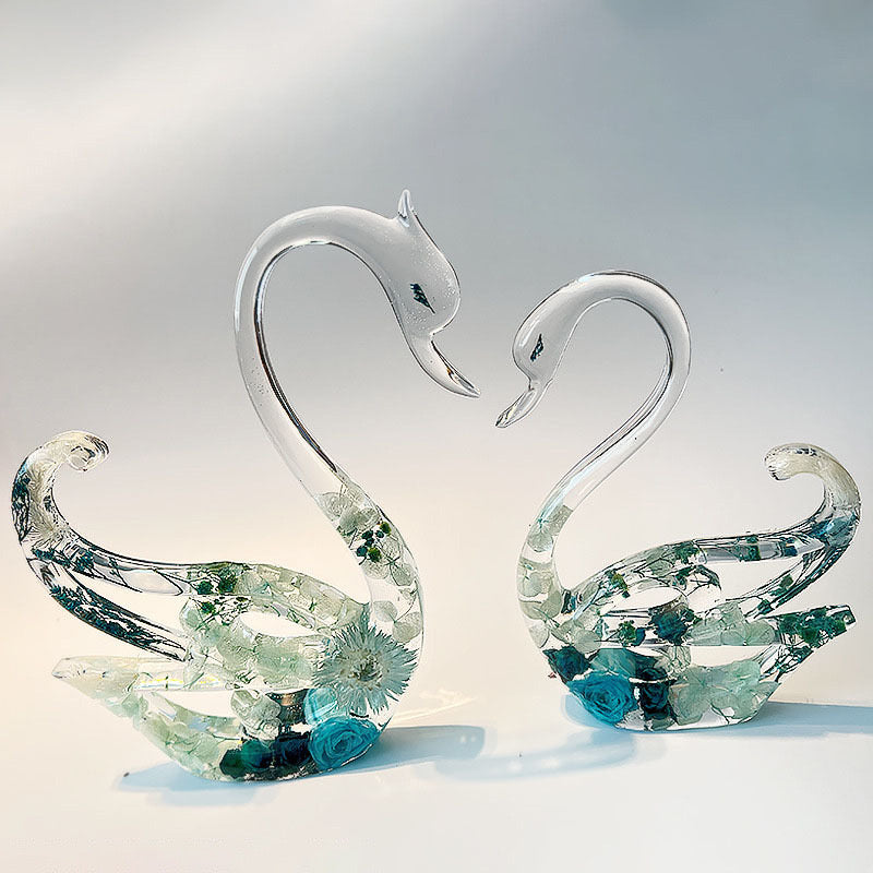 Swan Decorative Home Decor Silicone Mold f01