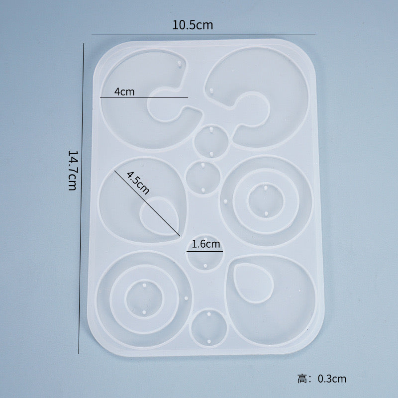 Earring Silicone Mold c03