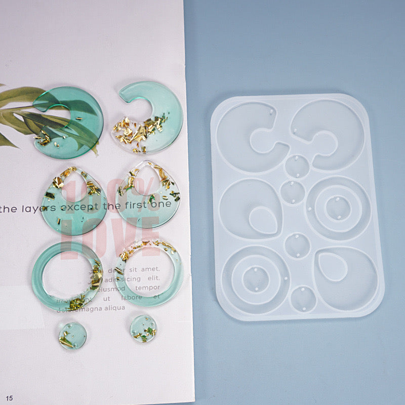 Earring Silicone Mold c03