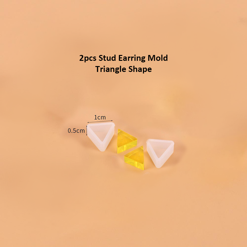 Stud Earring Silicone Mold 3c - 3f