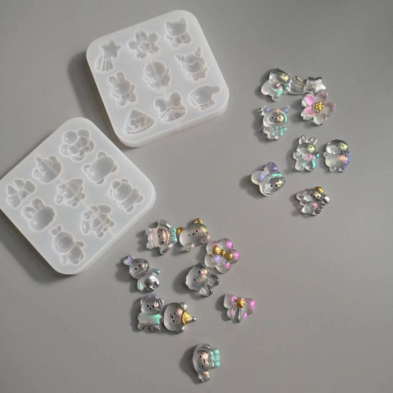 Mini Charm Silicone Mold b07
