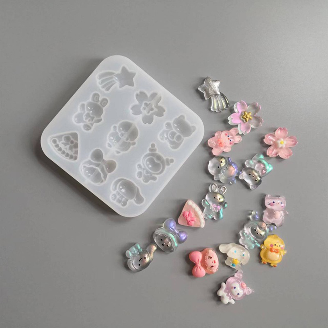 Mini Charm Silicone Mold b07