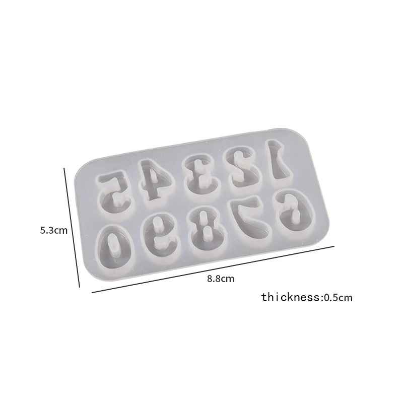 Mini Alphabet Silicone Mold a03