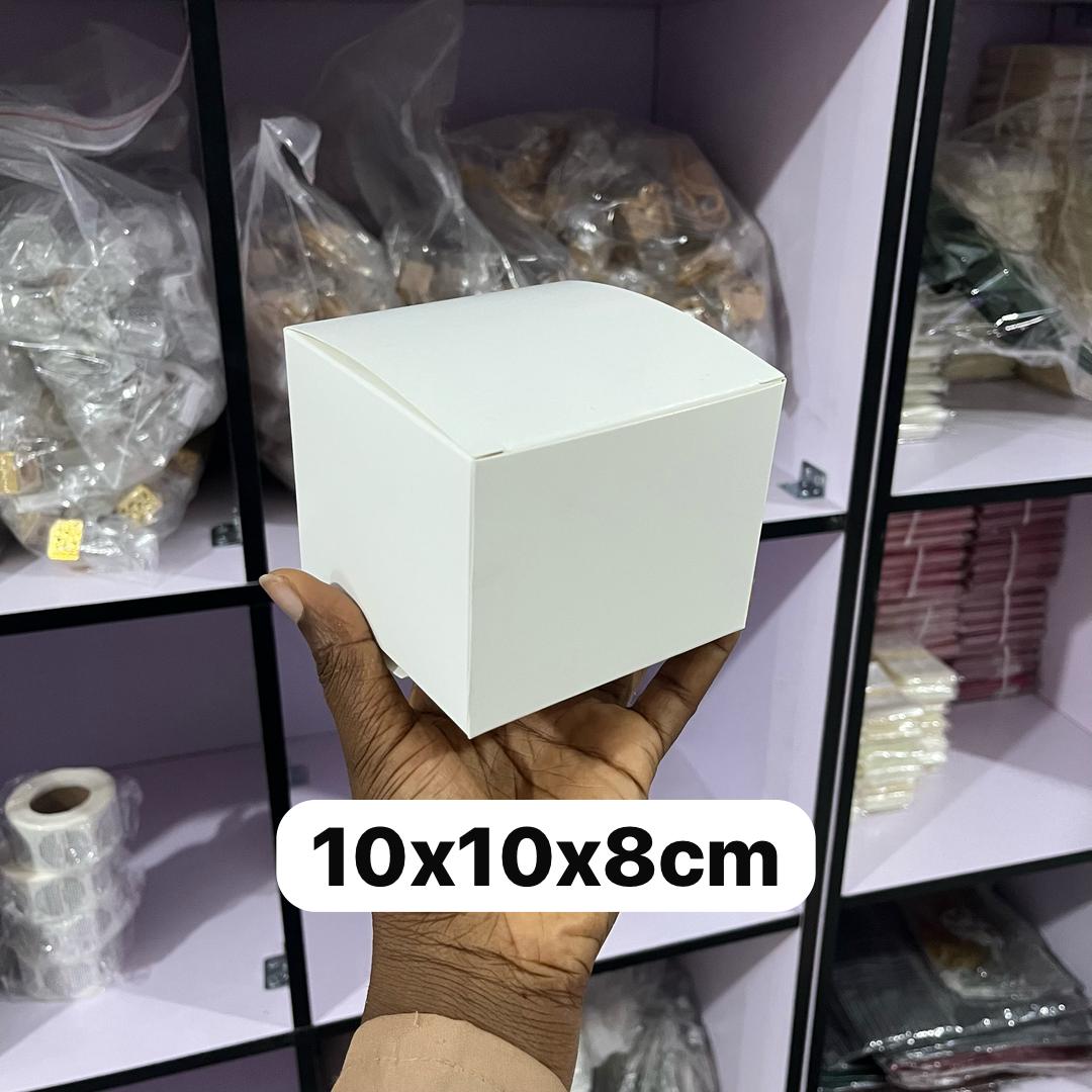 10pcs White Packaging Box