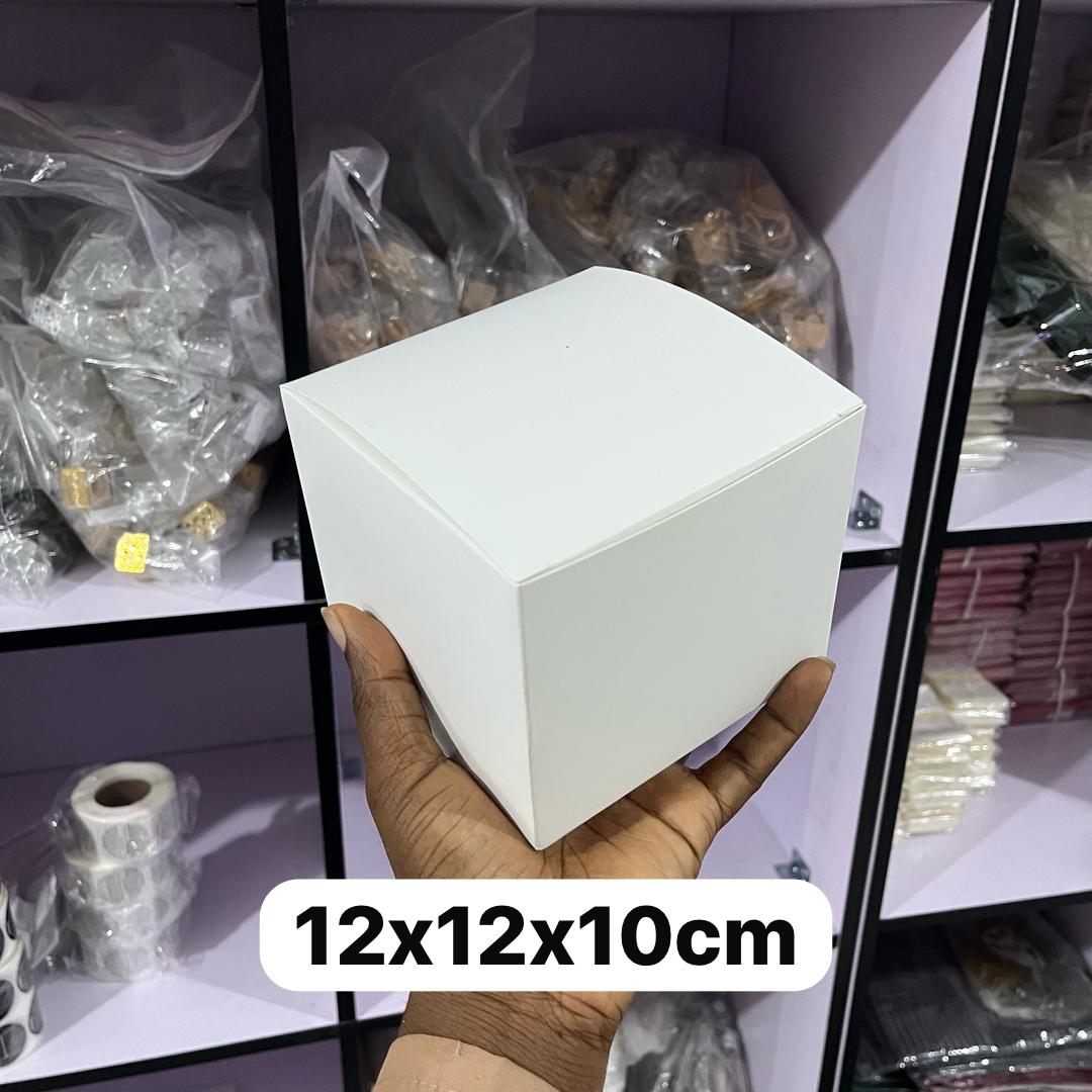 10pcs White Packaging Box