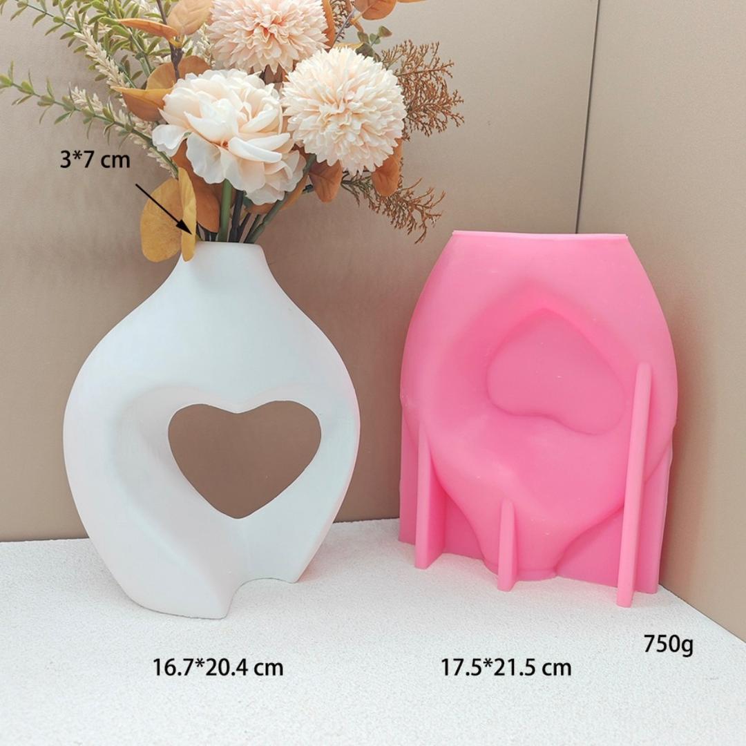 Twin Silicone Vase Mold i05