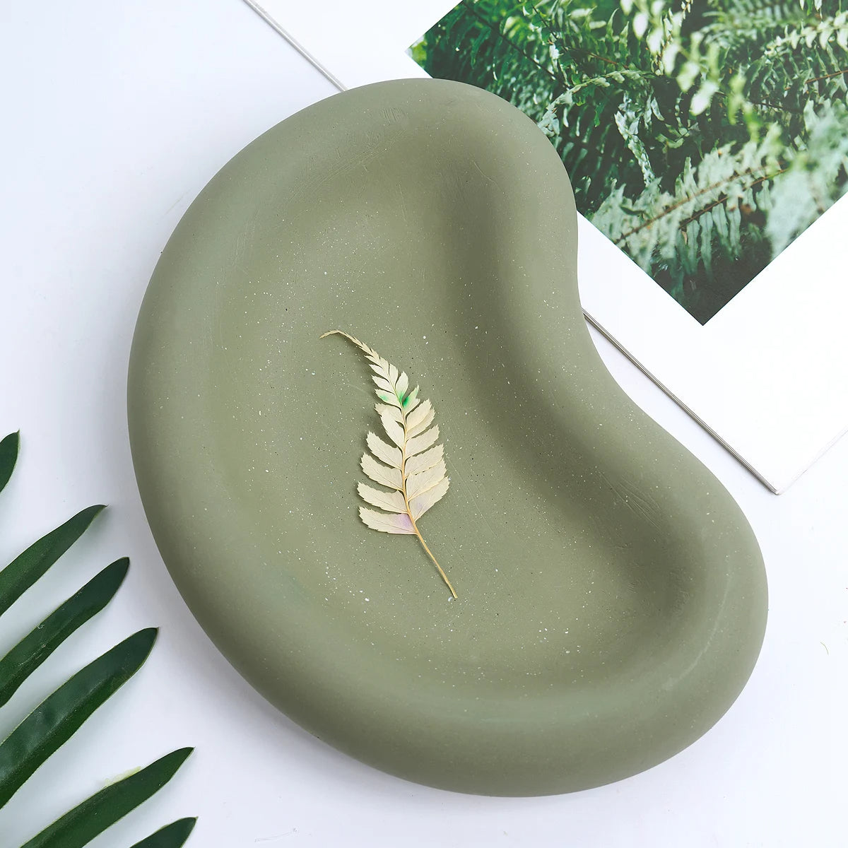 Pea/ Bean Shape Trinket Dish Mold