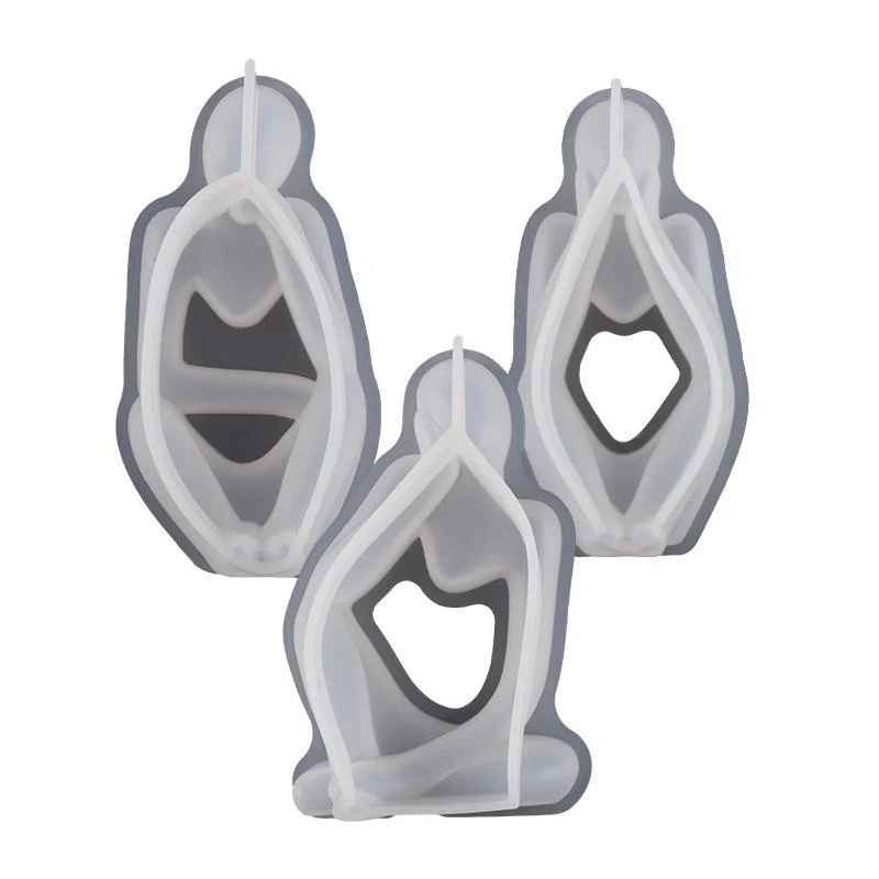 Thinker Statue Silicone Mold f011-12